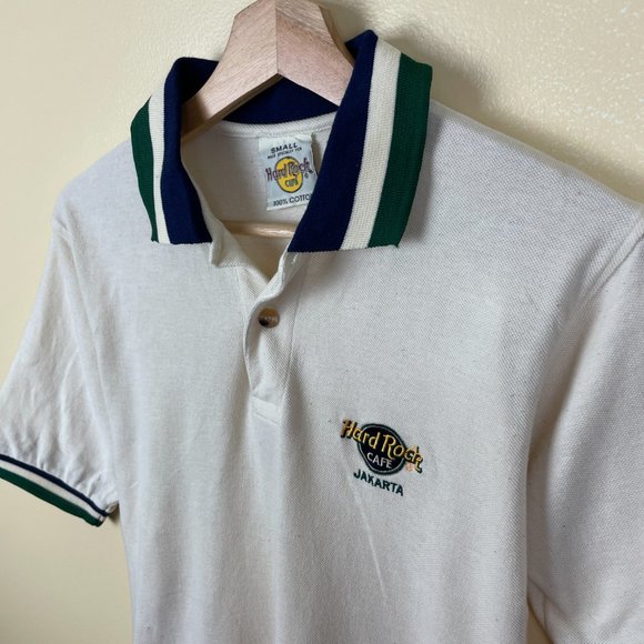 Vintage Hard Rock Cafe Jakarta Polo Shirt - Picture 3 of 8